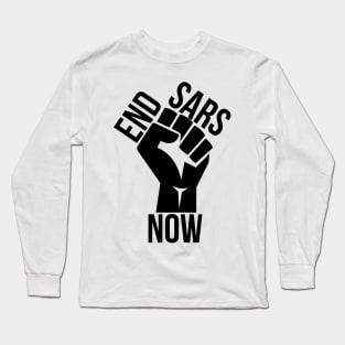 End SARS Now Long Sleeve T-Shirt